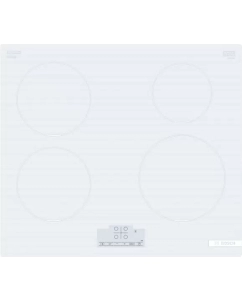 Купить Встраиваемая варочная панель индукционная Bosch PUE612BB1J белый в E-mobi