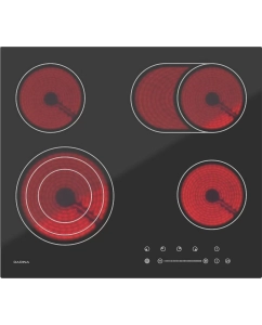 Купить Встраиваемая варочная панель электрическая Darina 4P E329 B черный в E-mobi
