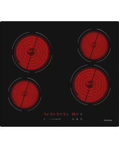 Купить Встраиваемая варочная панель электрическая Darina 6Р Е323 B черный в E-mobi