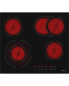 Купить Встраиваемая варочная панель электрическая Darina 6Р Е328 B черный  в E-mobi