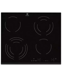 Купить Встраиваемая варочная панель электрическая Electrolux EHF6343FOK черный в E-mobi
