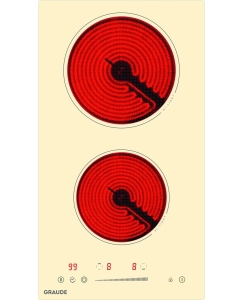 Купить Встраиваемая варочная панель электрическая Graude EK 30.0 C бежевый в E-mobi