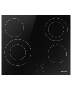 Купить Встраиваемая варочная панель электрическая Hansa BHC66506 черный в E-mobi