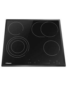 Купить Встраиваемая варочная панель электрическая Hansa BHC66906 черный  в E-mobi