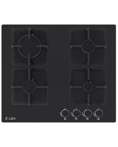 Купить Встраиваемая варочная панель газовая LEX GVG 644A BBL черный в E-mobi