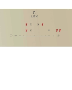 Купить Встраиваемая варочная панель индукционная LEX EVI 631A IV бежевый  в E-mobi