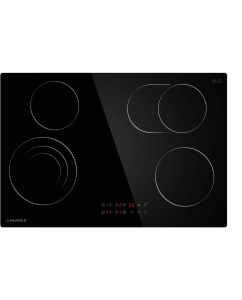 Купить Встраиваемая варочная панель электрическая MAUNFELD CVCE774SMTBK черный в E-mobi
