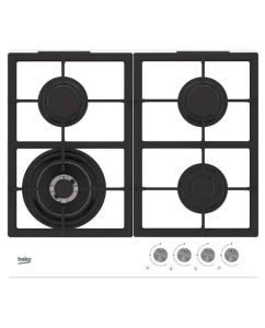 Купить Встраиваемая варочная панель газовая Beko HILW 64225 SW белый в E-mobi
