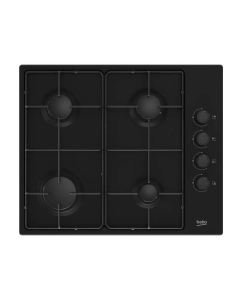 Купить Встраиваемая варочная панель газовая Beko HIGG 64123 SB черный в E-mobi