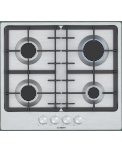 Купить Встраиваемая варочная панель газовая Bosch PGP6B5O93R серебристый в E-mobi