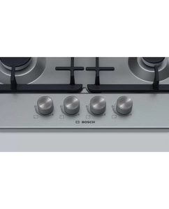 Купить Встраиваемая варочная панель газовая Bosch PGP6B5O93R серебристый  в E-mobi