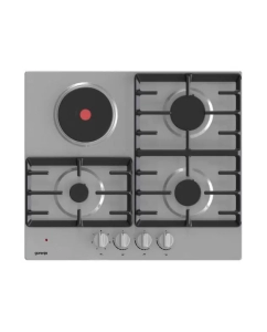 Купить Встраиваемая варочная панель комбинированная Gorenje GE681X серебристый в E-mobi