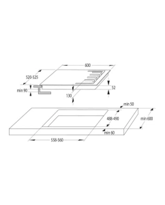 Купить Встраиваемая варочная панель комбинированная Gorenje GE681X серебристый  в E-mobi