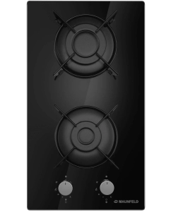 Купить Встраиваемая варочная панель газовая MAUNFELD EGHG.32.1EB/G черный  в E-mobi