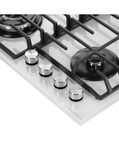 Купить Встраиваемая варочная панель газовая MAUNFELD EGHG.64.63CW/G белый  в E-mobi