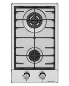 Купить Встраиваемая варочная панель газовая MAUNFELD EGHS.32.63CS/G серебристый в E-mobi