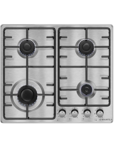 Купить Встраиваемая варочная панель газовая MAUNFELD EGHS.64.3STS-ES/G белый в E-mobi