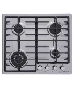Купить Встраиваемая варочная панель газовая MAUNFELD EGHS.64.63CS/G серебристый в E-mobi