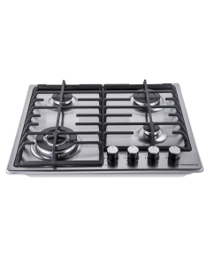 Купить Встраиваемая варочная панель газовая MAUNFELD EGHS.64.63CS/G серебристый  в E-mobi