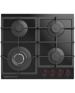 Купить Встраиваемая варочная панель газовая Zigmund & Shtain MN 199.61 B черный в E-mobi