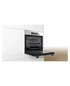 Купить Встраиваемый электрический духовой шкаф Bosch HBJ558YS3Q серебристый  в E-mobi