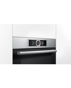 Купить Встраиваемый электрический духовой шкаф Bosch HBG6764S1 Silver, Black  в E-mobi