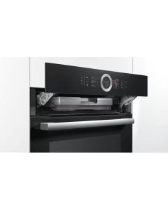 Купить Встраиваемый электрический духовой шкаф Bosch HSG636BB1 Black  в E-mobi