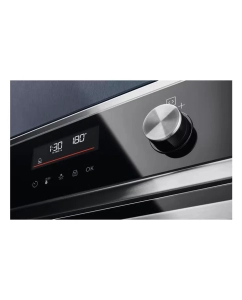 Купить Встраиваемый электрический духовой шкаф Electrolux EOF6P76BX черный, серебристый  в E-mobi