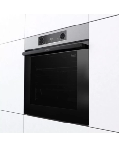 Купить Встраиваемый электрический духовой шкаф Gorenje BOSB6737E06X серебристый, черный  в E-mobi