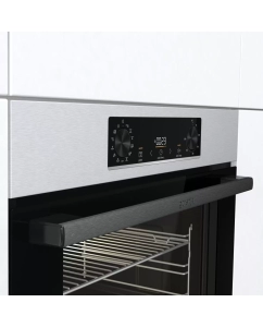 Купить Встраиваемый электрический духовой шкаф Gorenje BOSB6737E06X серебристый, черный  в E-mobi