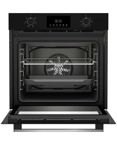 Купить Встраиваемый электрический духовой шкаф Indesit IFE 3644 J BL серебристый, черный  в E-mobi