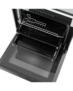Купить Встраиваемый электрический духовой шкаф MAUNFELD EOEH.5811S1 Silver/Black  в E-mobi