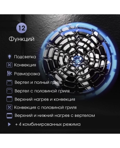 Купить Встраиваемый электрический духовой шкаф Zigmund &amp; Shtain EN 117.921 W White  в E-mobi