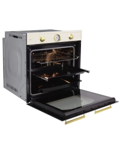 Купить Встраиваемый электрический духовой шкаф Zigmund &amp; Shtain E 156 X бежевый  в E-mobi