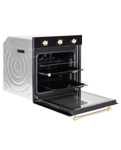 Купить Встраиваемый электрический духовой шкаф Zigmund &amp; Shtain E 161 B черный  в E-mobi