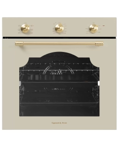 Купить Встраиваемый электрический духовой шкаф Zigmund & Shtain E 161 X бежевый в E-mobi