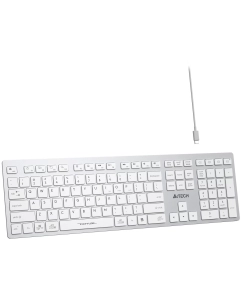 Купить Беспроводная клавиатура A4Tech Fstyler FBX50C White (1678068) в E-mobi