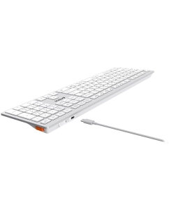 Купить Беспроводная клавиатура A4Tech Fstyler FBX50C White (1678068)  в E-mobi