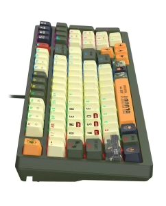 Купить Проводная игровая клавиатура A4Tech Bloody S98 Green  в E-mobi