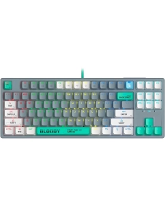 Купить Клавиатура A4TECH Bloody S87  Energy,  USB, серый зеленый s87 usb energy ash в E-mobi