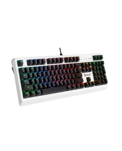 Купить Проводная игровая клавиатура A4Tech Bloody B810RC White/Black  в E-mobi