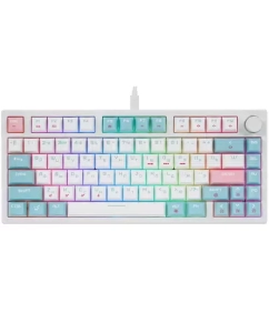 Купить Проводная/беспроводная клавиатура ARDOR GAMING AG-FL-W80GY-W-HS-G-WL белый в E-mobi