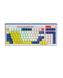 Купить Проводная игровая клавиатура A4Tech B950 белый (1975318) в E-mobi