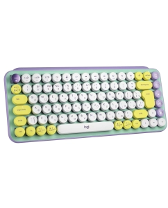 Купить Беспроводная клавиатура Logitech POP Keys Green/Violet (920-010717) в E-mobi