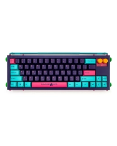 Купить Беспроводная игровая клавиатура Shurikey Gear Saizo SZB81 Theme 003 фиолетовый в E-mobi