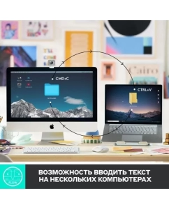 Купить Проводная/беспроводная клавиатура Logitech MX Keys Mini Black (920-010513)  в E-mobi