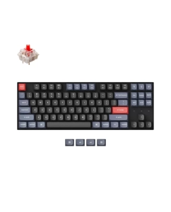 Купить Проводная/беспроводная игровая клавиатура Keychron K8 Pro Black (K8P-J1) в E-mobi
