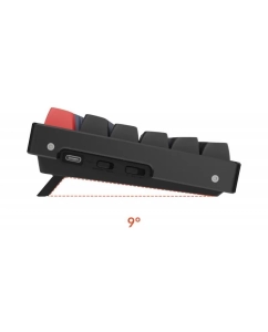 Купить Проводная/беспроводная игровая клавиатура Keychron K8 Pro Black (K8P-J2)  в E-mobi