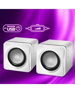 Купить Колонки компьютерные Defender SPK 33 White (65631)  в E-mobi