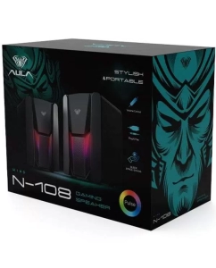 Купить Колонки компьютерные Aula N-108 Black  в E-mobi